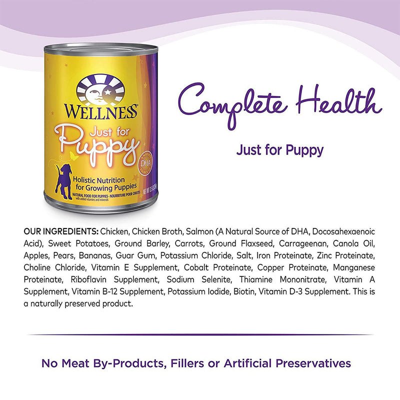 Complete Health Just for Puppy Canned Dog Food