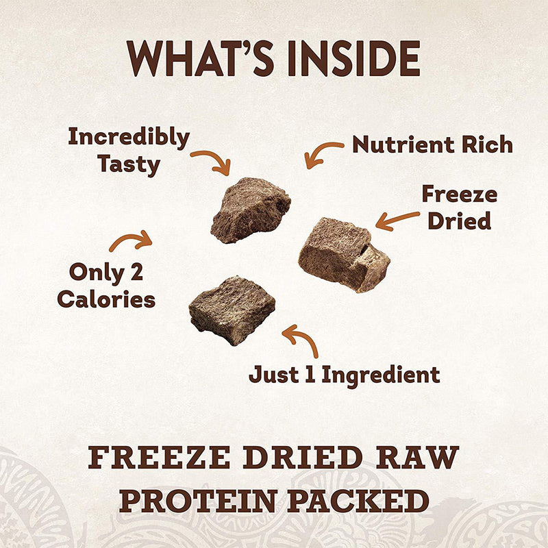 CORE 100% Boar Freeze-Dried Raw Treats, 2oz bag