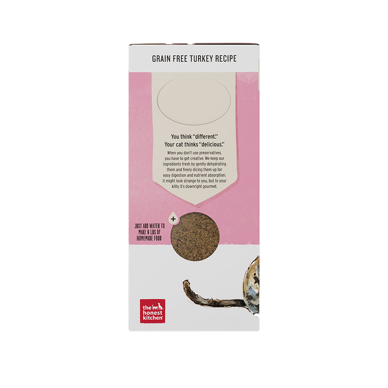 Grain-Free Turkey Recipe (Grace) Dehydrated Cat Food