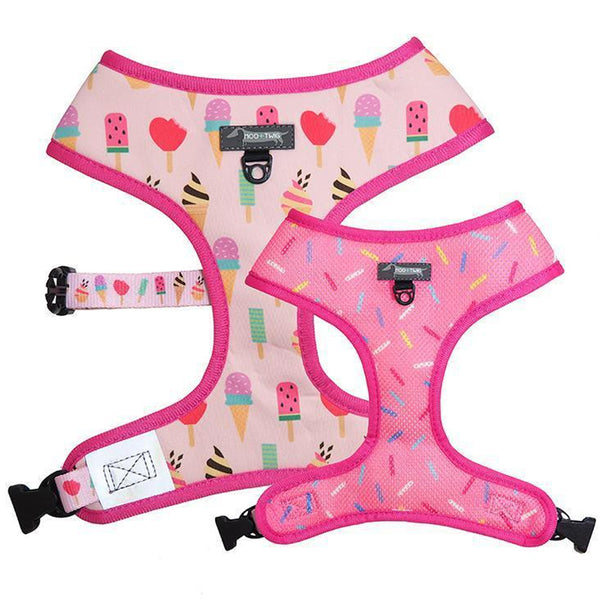 Reversible Dog Harness - Sweet Treat