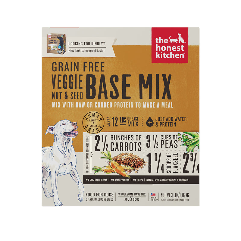 Grain-Free Veggie, Nut & Seed Dehydrated Dog Food Base Mix (Kindly) Dog Food