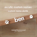 Custom Name For Pets