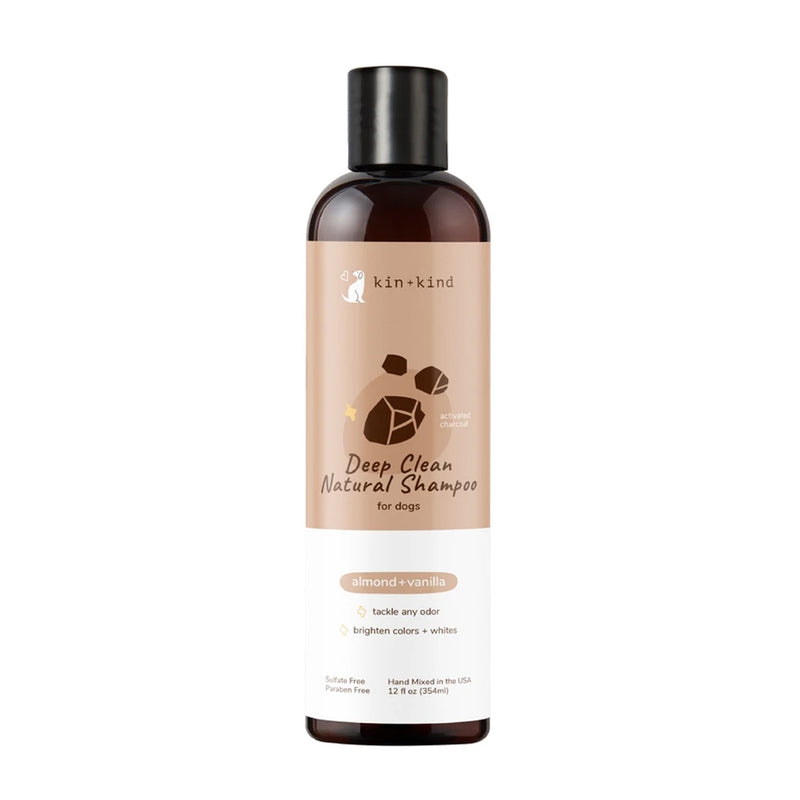 Deep Clean Natural Almond+Vanilla Dog Shampoo