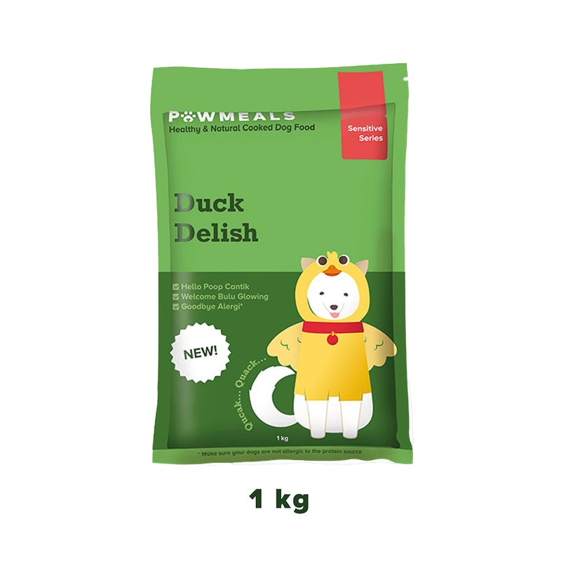 Duck Delish Cooked Dog Food