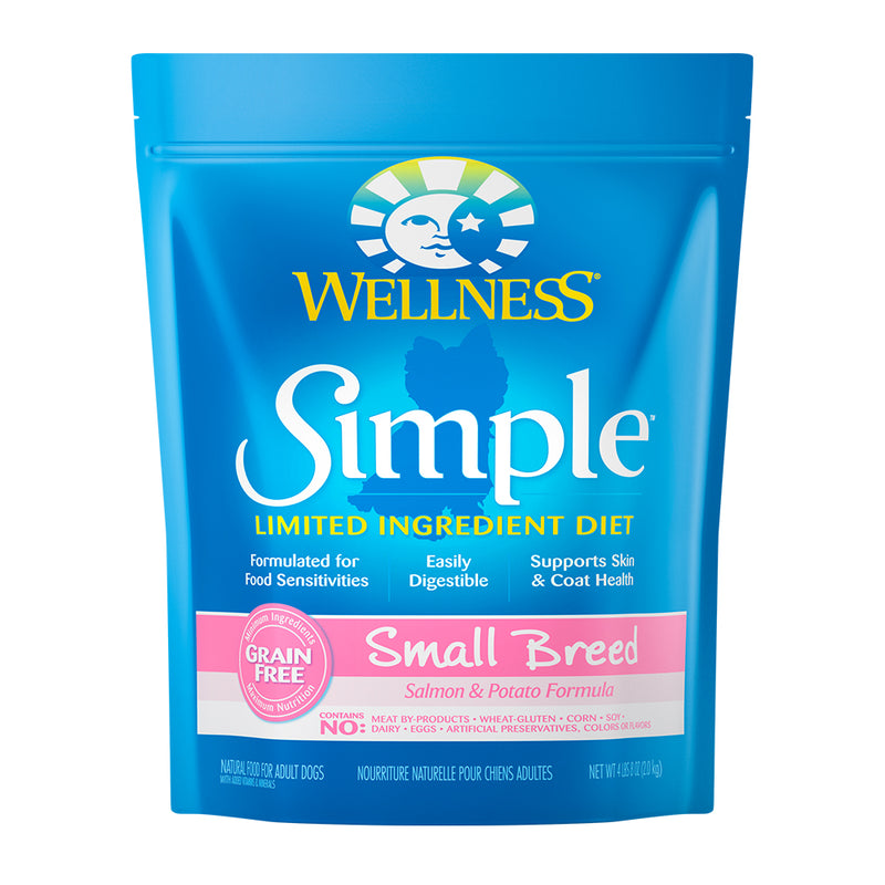 Simple Limited Ingredient Small Breed Dry Dog Food 4lbs
