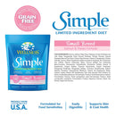 Simple Limited Ingredient Small Breed Dry Dog Food 4lbs