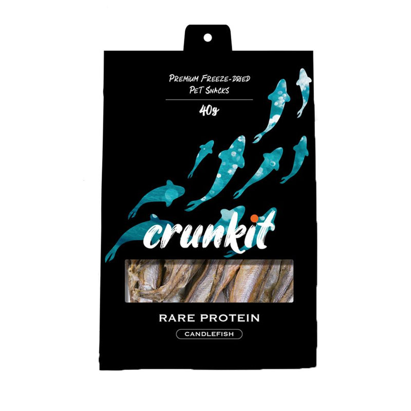 Crunkit Premium Freeze-Dried Pet Snacks - Candlefish