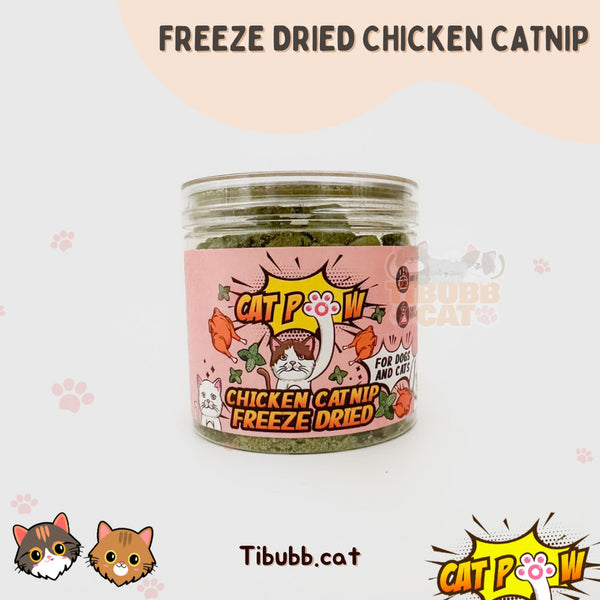 Freeze-Dried Chicken Catnip Dog and Cat Treats