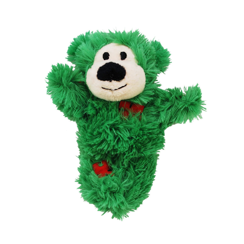 Holiday Softies Patchwork Bear Assorted Cat Toy