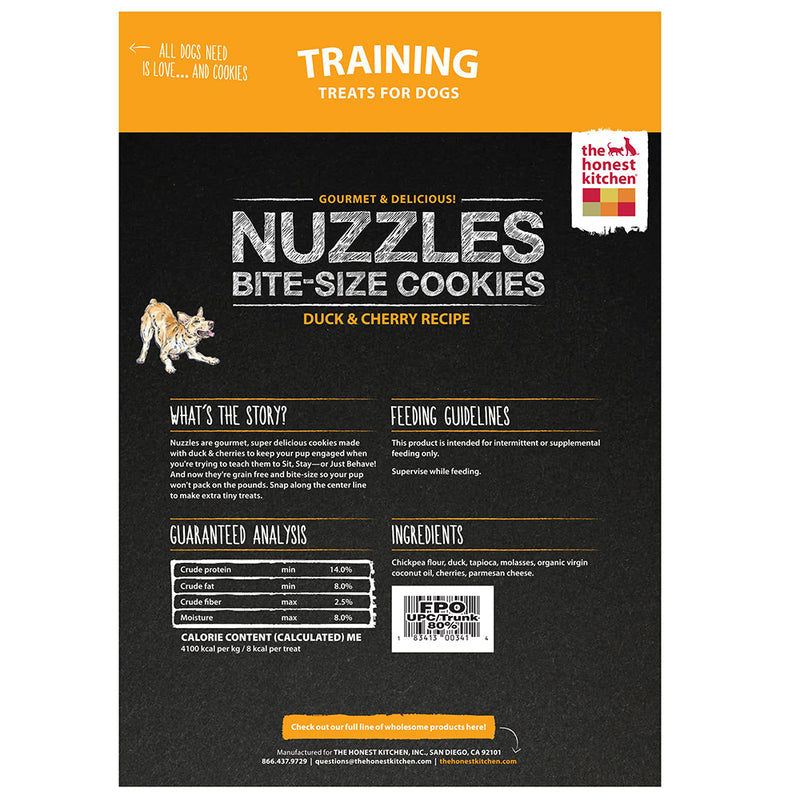Nuzzles Grain-Free Duck & Cherry Recipe Cookie Dog Treats