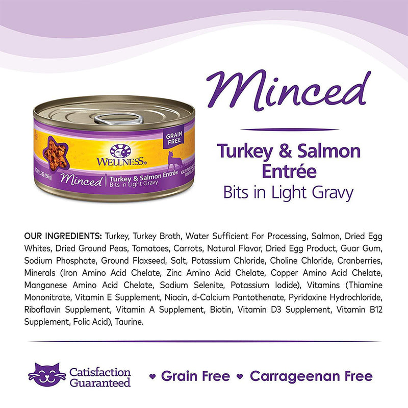 Complete Health Minced Turkey & Salmon Entrée Grain-Free Cat Food
