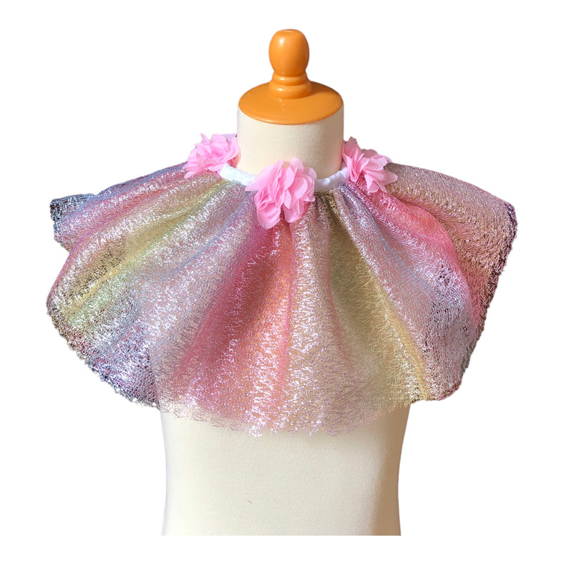 Flower Rainbow Tutu Bib for Pets