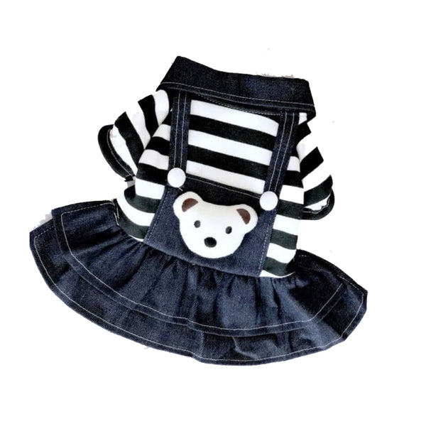 Teddy Dress Dog Cat Apparel