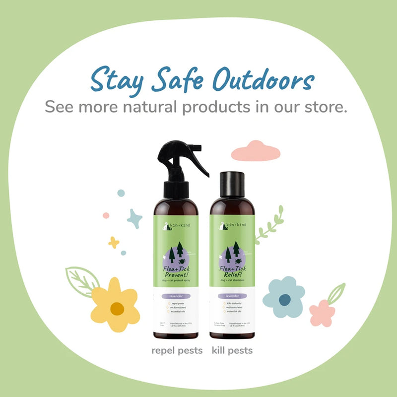 Flea and Tick Prevent Lavender Dog & Cat Protect Spray