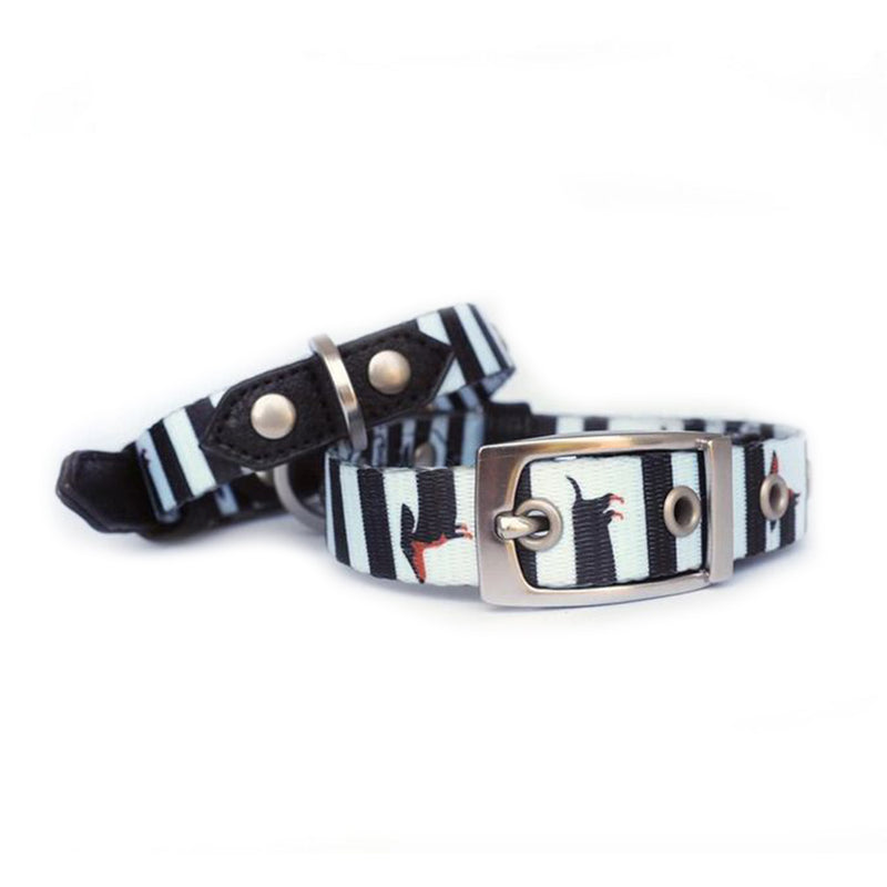 Vegan Leather Dog Collar - The Frankie