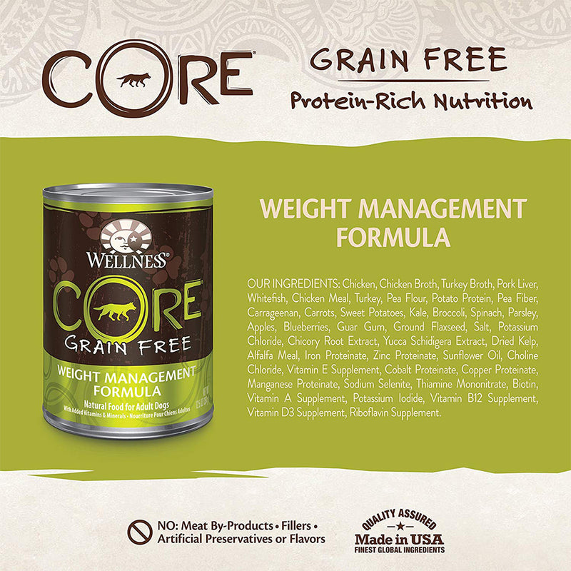 CORE Weight Management Formula Grain-Free Canned Dog Food