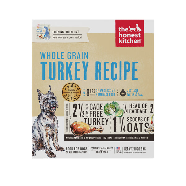 Whole Grain Turkey Recipe Dehydrated Dog Food