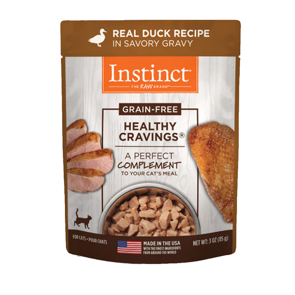 Grain Free Healthy Cravings Real Duck Recipe Wet Cat Food