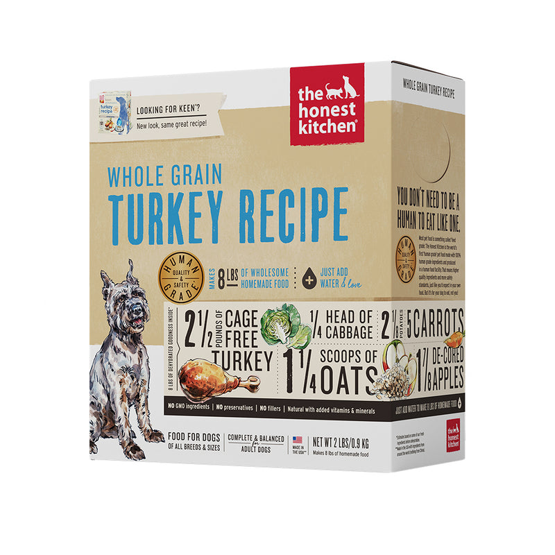 Whole Grain Turkey Recipe Dehydrated Dog Food