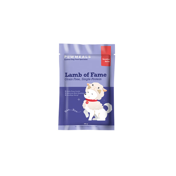 Grain Free Lamb of Fame Cooked Dog Food