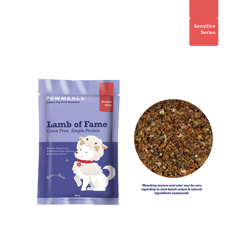 Grain Free Lamb of Fame Cooked Dog Food