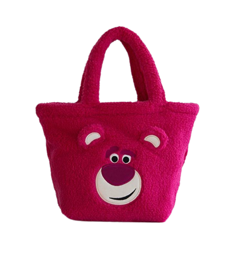 Disney Toy Story Fleece Lotso Bear Walking Bag