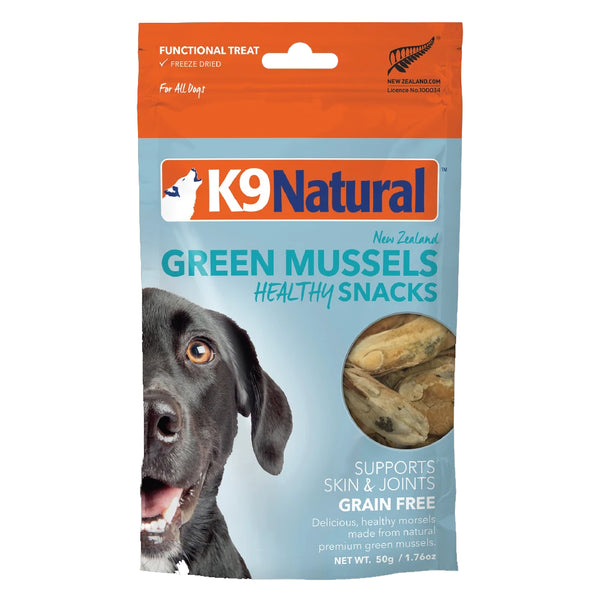 Grain-Free Freeze-Dried New Zealand Green Lipped Mussel Bites Dog Treats