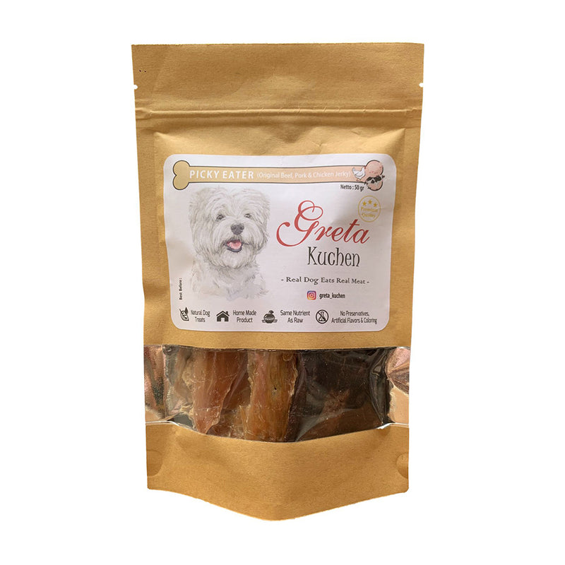 Picky Eater Original Beef, Pork & Chicken Jerky Dog Treats