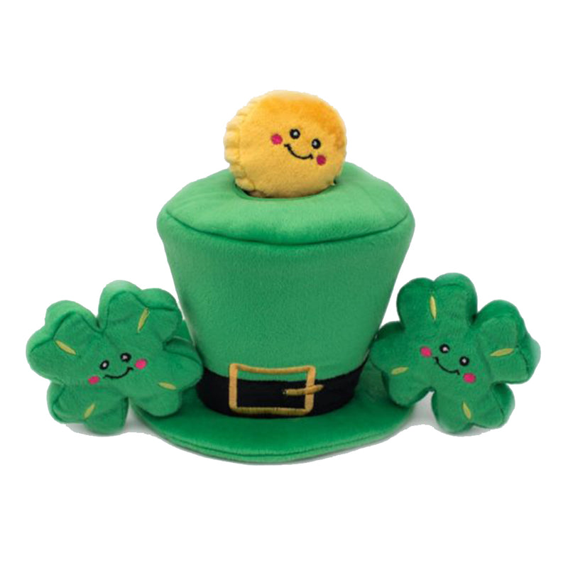 St. Patrick's Burrow - Leprechaun Hat Dog Toy