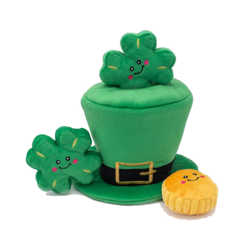 St. Patrick's Burrow - Leprechaun Hat Dog Toy