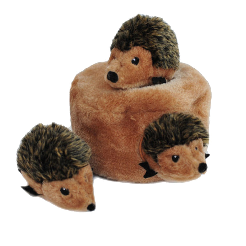 Zippy Burrow - Hedgehog Den Dog Toy