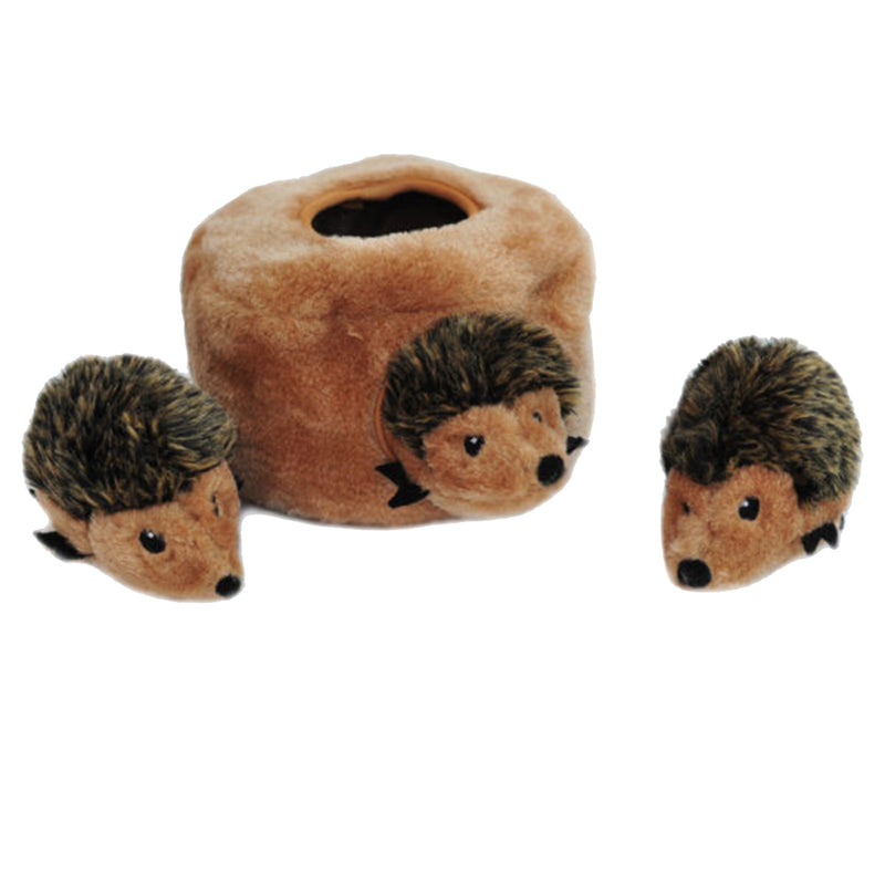 Zippy Burrow - Hedgehog Den Dog Toy