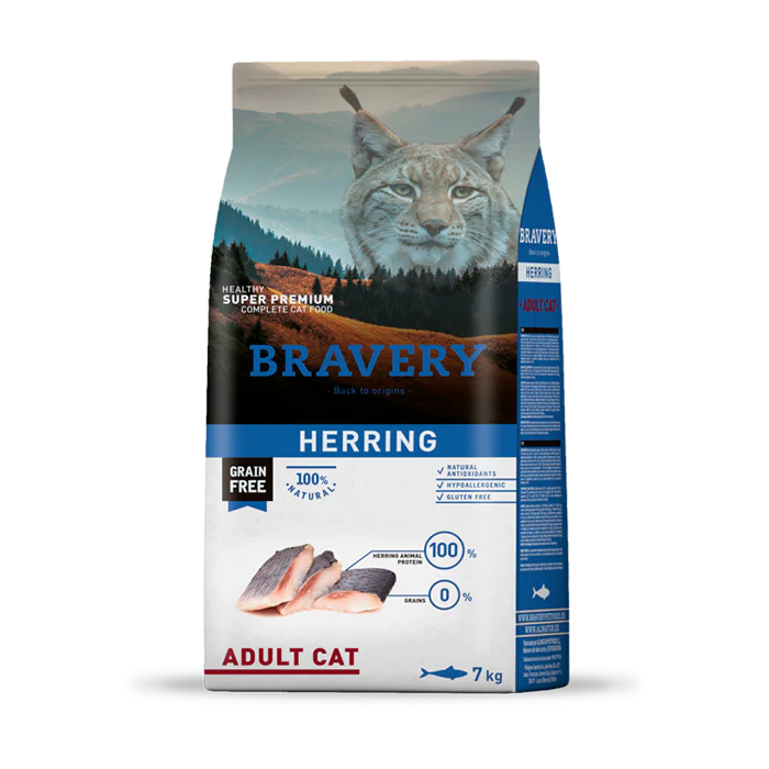 Grain-Free Herring Adult Dry Cat Food