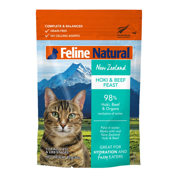 Grain-Free Freeze-Dried Beef & Hoki Cat Food