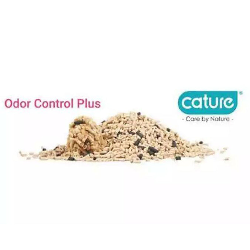 Natural Wood Clumping Cat Litter - Odor Control Plus Antibacterial