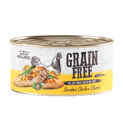 Grain Free Shredded Chicken Classic In Gravy Canned Cat Food
