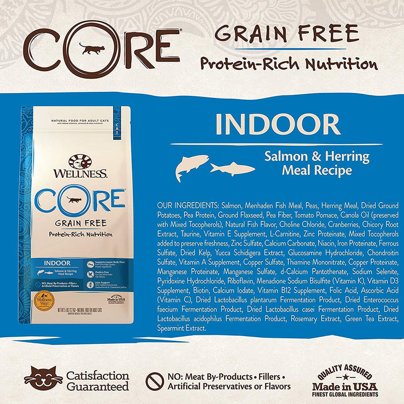 CORE Indoor Salmon & Herring Meal Recipe Dry Cat Food