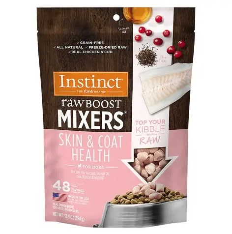 Raw Boost Mixer Skin & Coat Health Dog Food