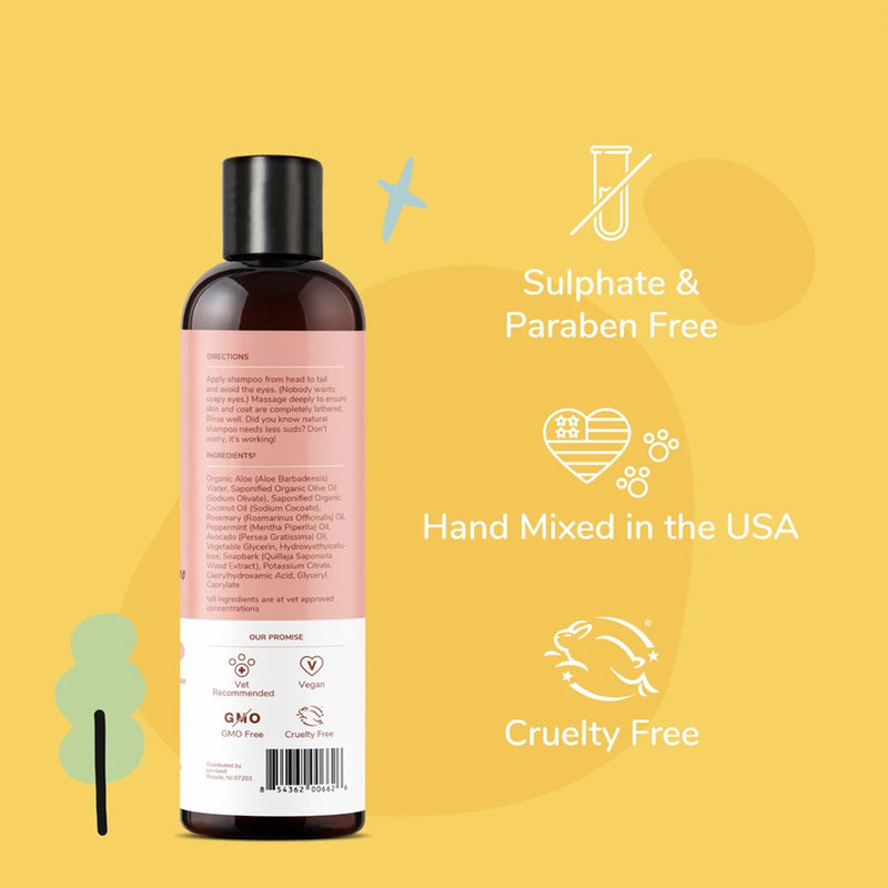 Itchy Pet Natural Rosemary+Peppermint Dog And Cat Shampoo