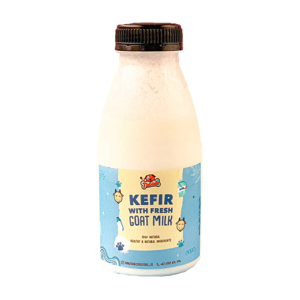 Kefir with Fresh Goat Milk for Dogs