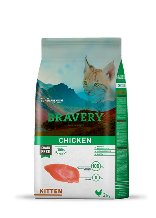 Grain-Free Chicken Kitten Dry Cat Food