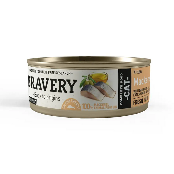 Grain-Free Mackerel Kitten Canned Cat Food