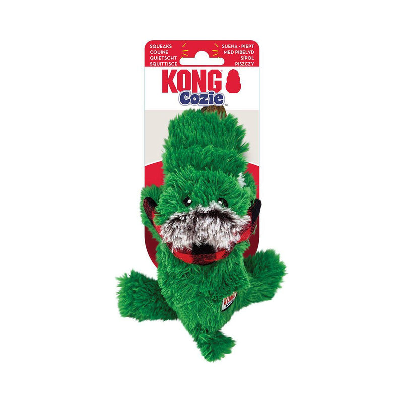 Holiday Cozie Alligator Dog Toy