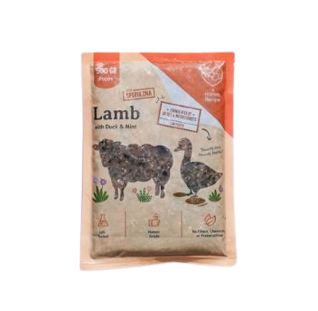 Lamb with Duck and Mint Raw Dog Food