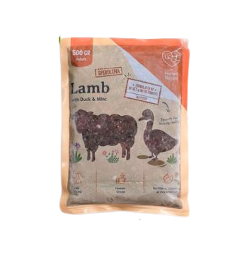 Lamb with Duck and Mint Raw Dog Food