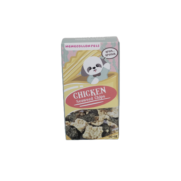 Memecotton.pets Chicken Seaweed Chips Dog Treats