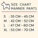Manner pants for Female Dog