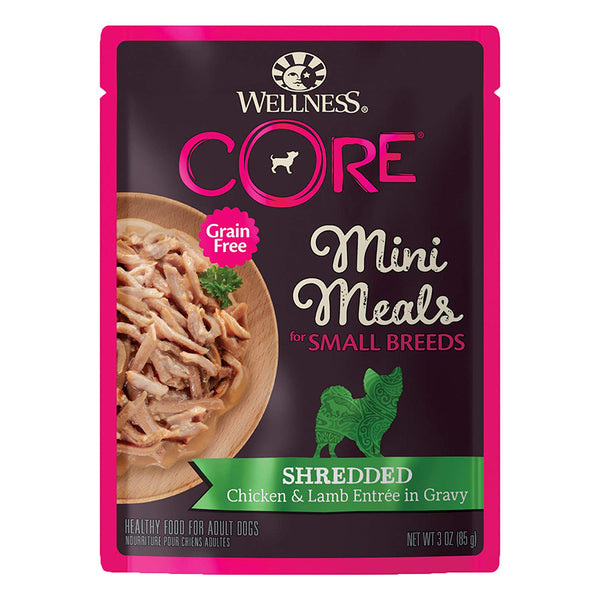 CORE Small Breed Mini Meals Shredded Chicken & Lamb Wet Dog Food