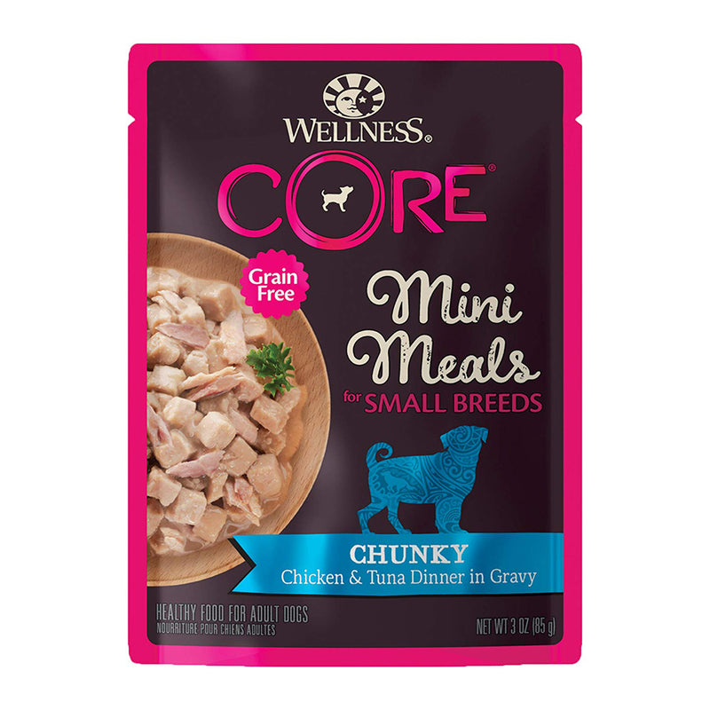 CORE Small Breed Mini Meals Chunky Chicken & Tuna Wet Dog Food