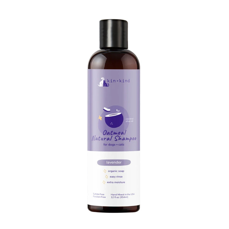 Oatmeal Natural Lavender Dog And Cat Shampoo